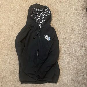 Daylight Curfew Rick and Morty X Run the Jewels Collectors Zip Up Hoodie Medium